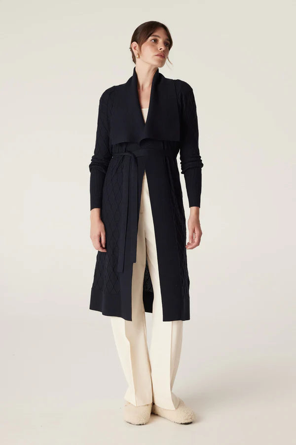 Victoria cardigan- Midnight Navy