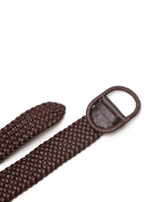 Braided Leather Belt